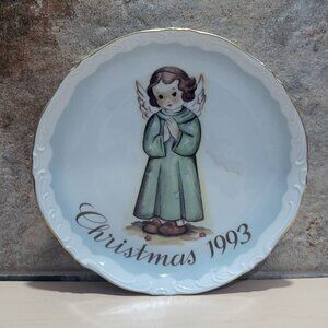 Schmid Hummel Christmas 1993 Silent Wonder Decorative Wall Hanging Plate